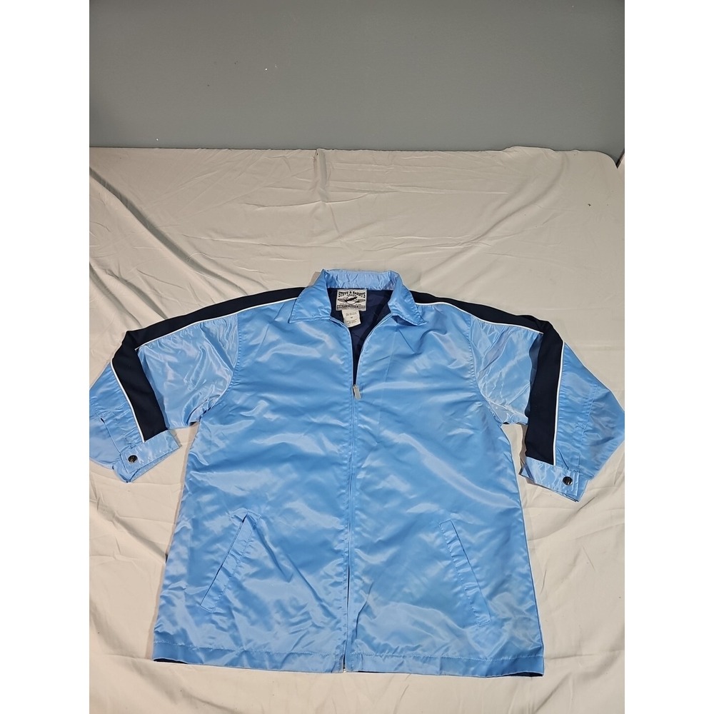 Steve & Barry Men‎ 100% Nylon Shell Windbreaker Full Zip Jacket Size M - Picture 9 of 13